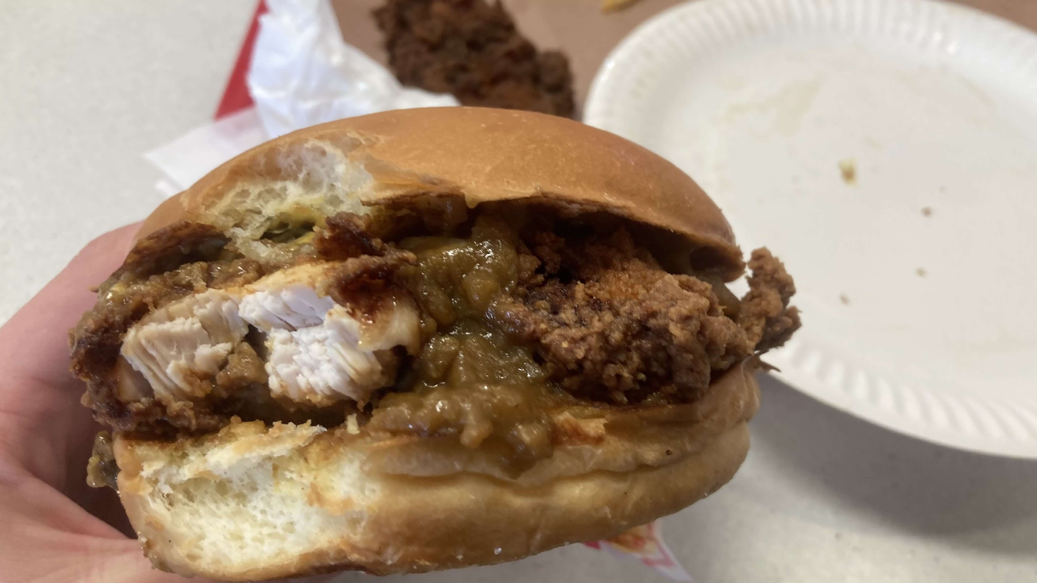 Golden Curry Sandwich