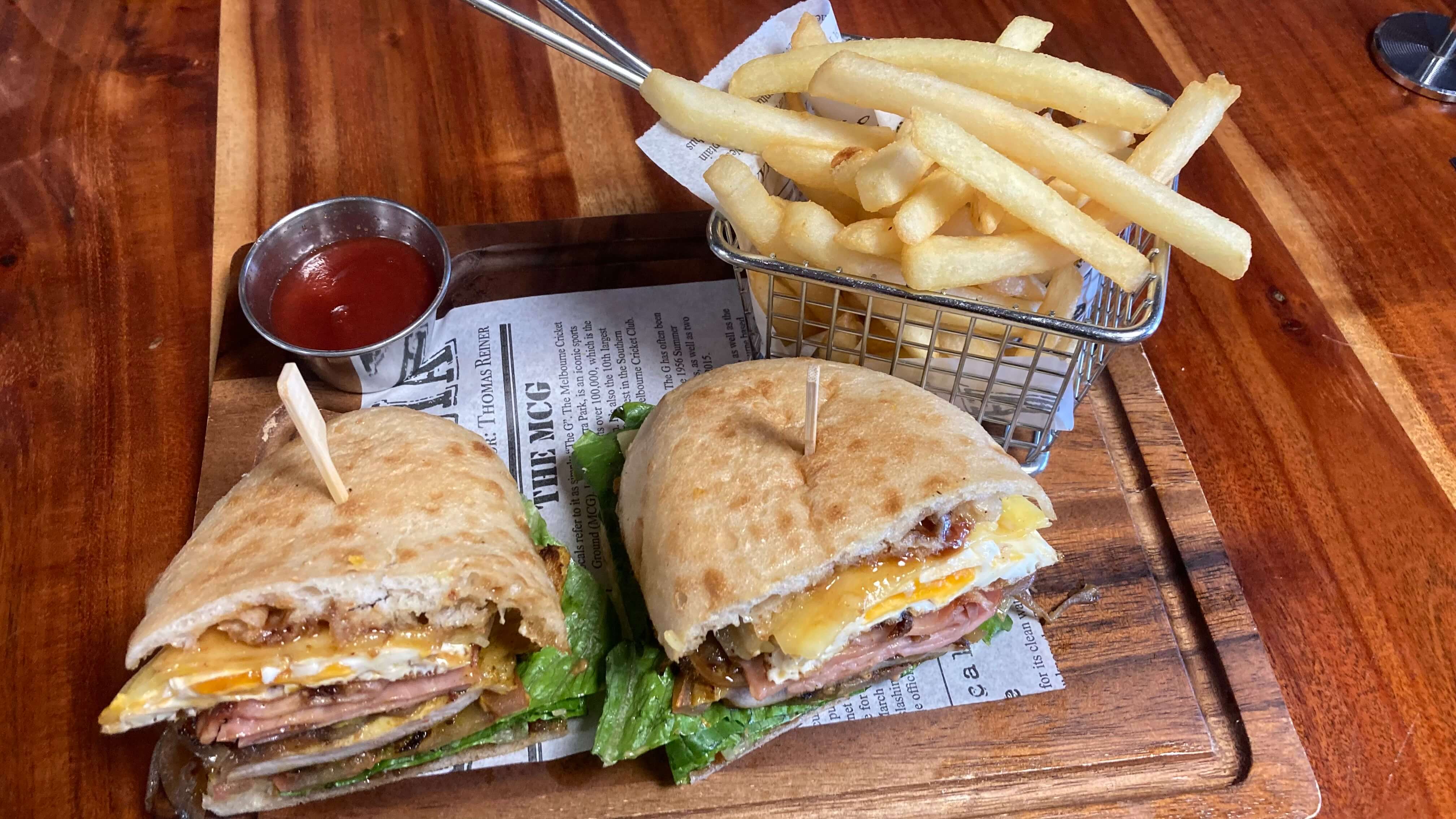 Club Sandwich, Chips